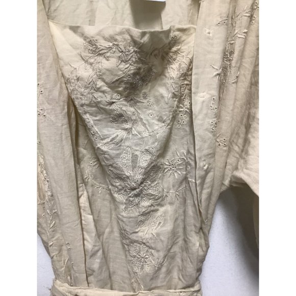 Magnolia Pearl Full Bloom Embroidered Garden Dress One Size S M L - Picture 6 of 8